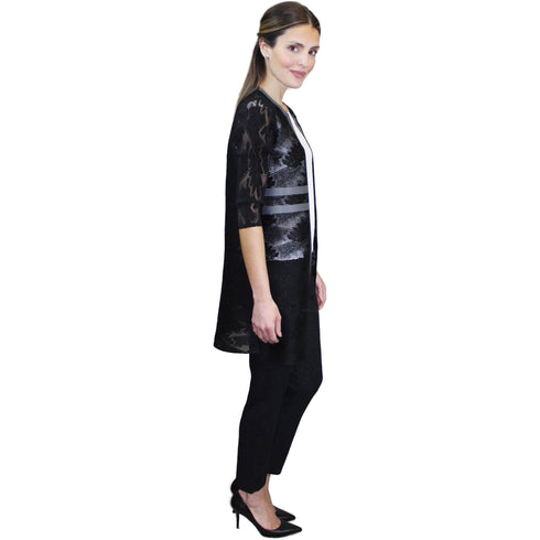 Black Lace Duster - JK888